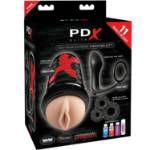 PDX Elite Ass-Gasm Extreme Vibrating Kit - VAGIN