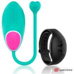 WEARWATCH EGG WIRELESS TECHNOLOGY WATCHME AQUAMARINE / JET BLACK