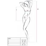 PASSION WOMAN BS035 BODYSTOCKING NERO TAGLIA UNICA