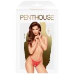 PENTHOUSE HOT GETAWAY CROTHLESS PERIZOMA - ROSSO S / M