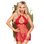 PENTHOUSE LIBIDO BOOST BABYDOLL - ROSSO L / XL