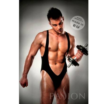 BODYJOCKSTRAP NERO UOMO LINGERIE PASSION S / M