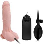 DILDO REALISTICO VIBRADOR E INFLABLE 18.8 CM