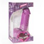 CAMERA ROSA NAO DILDO REALISTICO VIOLA 16 CM