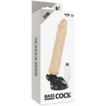 BASECOCK REALISTICO VIBRATORE TELECOMANDO CARNE 21 CM