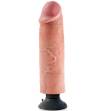 KING COCK 25,5 CM VIBRANTE CARNE DI CAZZO