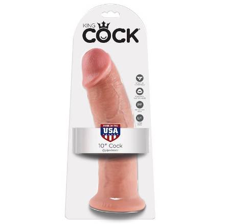 KING COCK 10 &quot;COCK CARNE 25,4 CM