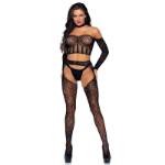 LEG AVENUE SET TRE PEZZI TAGLIA UNICA