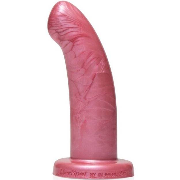 FLESHLIGHT HERSPOT CURVO G-SPOT DILDO - GOLDEN ROSE M