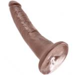 KING COCK 7" PENE NEGRO 17.8 CM