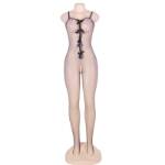 QUEEN LINGERIE CROTHLESS BOWKNOT BODYSTOCKING SL