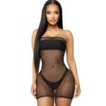 QUEEN LINGERIE ABITO LUCIDO BODYSTOCKING SL