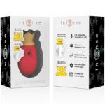 STIMOLATORE INTENSO DEL CLIT 10 FREQUENZE DI LECCATA E ASPIRAZIONE - RED