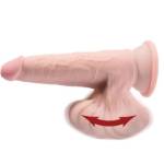 KING COCK PLUS 3D COCK SWINGING BALLS 15,2 CM - PELLE CHIARA