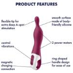 VIBRATORE SATISFYER A-MAZING 1 A-SPOT - BACCA