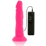 DIVERSIA DILDO VIBRANTE FLESSIBILE 23 CM - ROSA