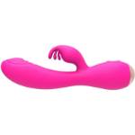 NALONE MAGIC STICK CONIGLIO VIBRATORE TRIPLE TESTE STIMOLANTI - ROSA