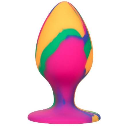 CALEX CHEEKY GRANDE TIE-DYE PLUG ANALE