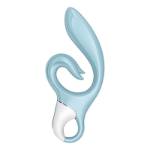 SATISFYER LOVE ME RABBIT VIBRATION - BLU