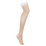 OBSESSIVE - S814 CALZE BIANCHE S/M