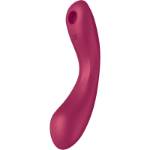 SATISFYER - CURVE TRINITY 1 AIR PULSE VIBRATION ROSSO