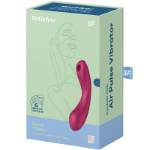SATISFYER - CURVE TRINITY 1 AIR PULSE VIBRATION ROSSO