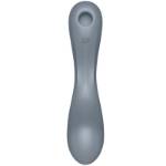 SATISFYER - CURVE TRINITY 1 AIR PULSE VIBRATION GRIGIO