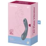 SATISFYER - CURVE TRINITY 1 AIR PULSE VIBRATION GRIGIO