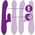 INTENSE - IGGY VIBRADOR MULTIFUNCIÓN RECARGABLE UP & DOWN CON ESTIMULADOR DE CLITORIS MORADO