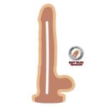 GET REAL - DILDO A DOPPIA DENSITÀ PELLE DI 12 CM IN PELLE