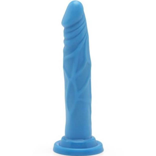 GET REAL - HAPPY DICKS DONG 19 CM BLU