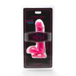 GET REAL - HAPPY DICKS DILDO PALLINE 12 CM ROSA