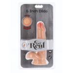 GET REAL - DILDO A DOPPIA DENSITÀ PELLE DI 17 CM IN PELLE