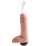 KING COCK PENE REALISTICO EYACULADOR NATURAL 20.32CM