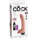 EIACOLATORE NATURALE KING COCK PENE REALISTICO 22,86CM