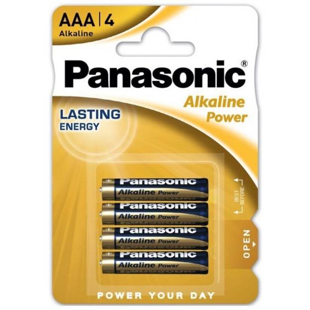 BATTERIA BRONZO PANASONIC AAA LR03 4U