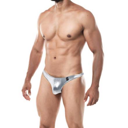 CUT4MEN - PERIZOMA PROVOCATIVA ARGENTO XL