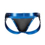 CUT4MEN - JOCKSTRAP DESIRE IN PELLE BLU S