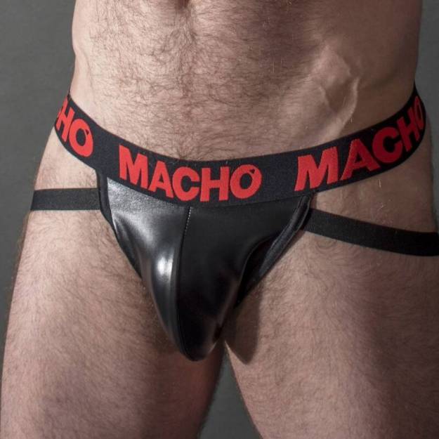 MACHO - MX25RC JOCK PELLE ROSSA L