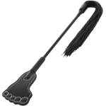 DARKNESS CROP & FLOGGER BLACK FETISH BDSM