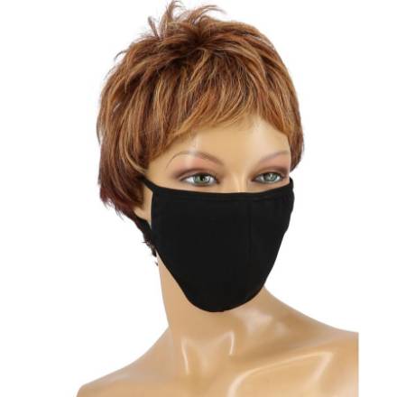 MASCHERA IN COTONE COVID-19 - NERA