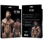 FETISH SUBMISSIVE ATTITUDE - ECO LEATHER JOCK STRAP HARNESS MEN