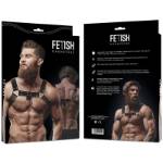 FETISH SUBMISSIVE ATTITUDE - ECO LEATHER CHEST STRAP HARNESS MEN