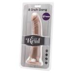 GET REAL - DONG 20,5 CM PELLE VIBRANTE