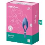 VIBRATORE AD ANELLO SATISFYER DUELIST - BLU