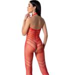 PASSIONE - BODYSTOCKING BS100 ROSSO TAGLIA UNICA