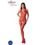 PASSIONE - BODYSTOCKING BS100 ROSSO TAGLIA UNICA