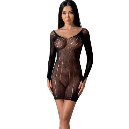 PASSIONE - BS101 BODYSTOCKING NERO TAGLIA UNICA