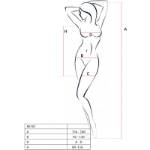 PASSIONE - BS101 BODYSTOCKING NERO TAGLIA UNICA