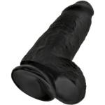 KING COCK - PENE REALISTICO CHUBBY 23 CM NERO